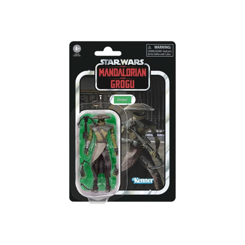Figura hasbro star wars the mandalorian and grogu embo