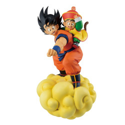 Figura ichibansho dragon ball z masterlise plus son goku & son gohan (spirit of the saiyan) 21cm