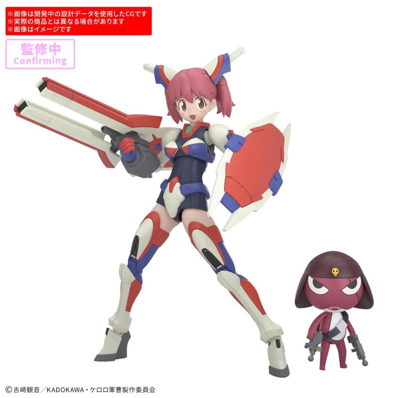 Maqueta bandai sargento keroro 30mp powered natsumi y giroro