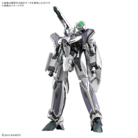 Maqueta bandai macross delta hg 1 - 100 vf - 31f siegfried messer ihlefeld use