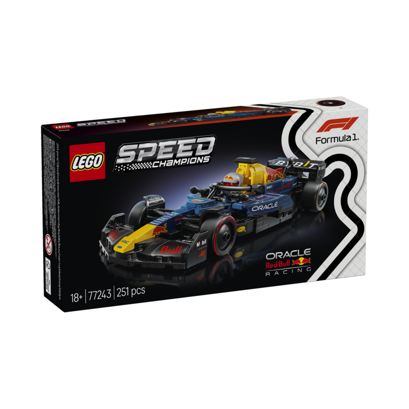Lego speed champions f1 coche de carreras oracle red bull racing