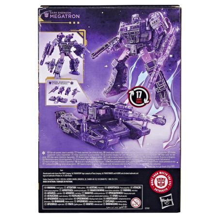 Figura hasbro transformers dark energon megatron