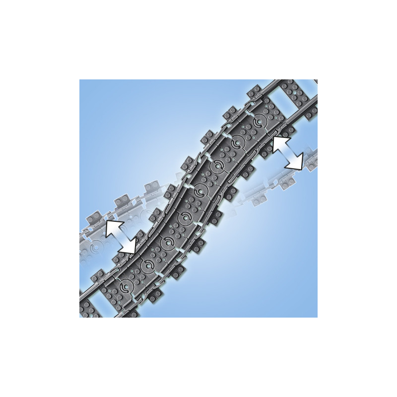 Lego city trains vias