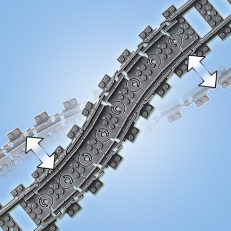 Lego city trains vias