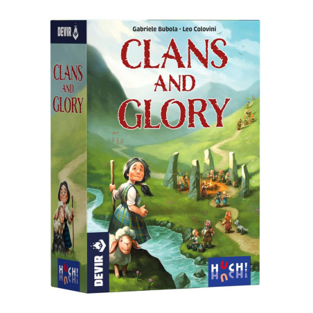 Juego de cartas clans and glory