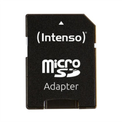 Tarjeta memoria micro sd intenso 256gb uhs - i cl10 + adaptador sd