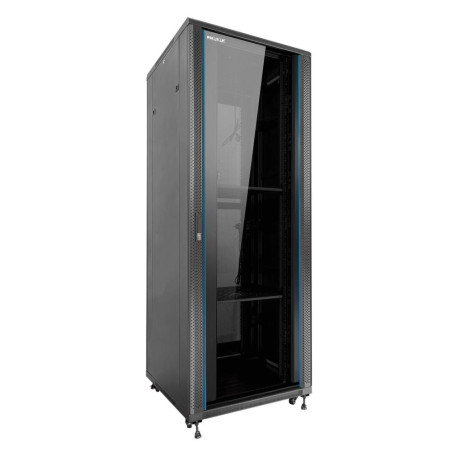 Armario rack de suelo 19 pulgadas phasak pro 37u negro 800x1000 montado pho 8142