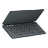 Teclado logitech keys to go 2 for ipad inalambrico grafito
