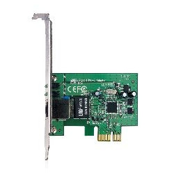 Tarjeta de red ethernet pci - express 10 - 100 - 1000 rj 45 tp - link perfil bajo