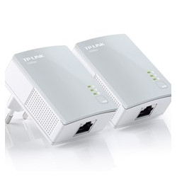 Pack x2 adaptadores de red linea electrica 500mbps powerline tp - link tl - pa4010kit