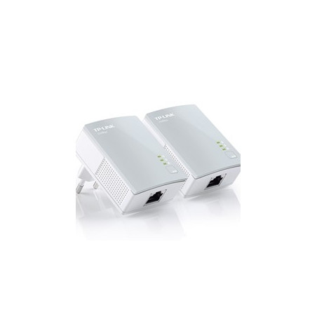 Pack x2 adaptadores de red linea electrica 500mbps powerline tp - link tl - pa4010kit