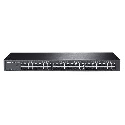 Switch 48 puertos 10 - 100 - 1000 rack 19 pulgadas 1u tp - link