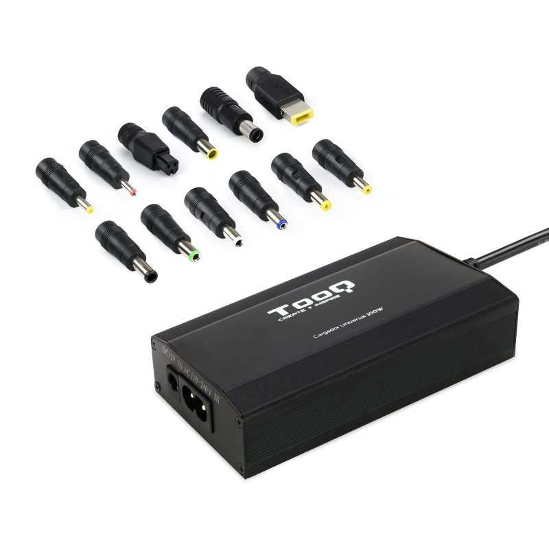 Cargador portatil universal tooq tqlc - 100bs01m 100w  1xusb
