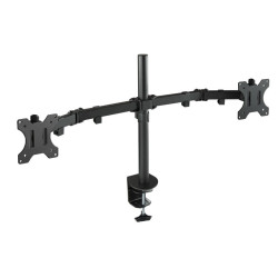 Soporte mesa tooq db1232tn - b 2 pantallas 13 - 32 pulgadas max 8kg por brazo negro