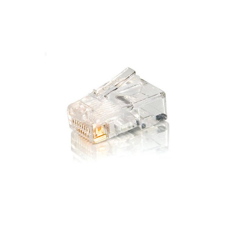 Kit 100 uds conectores rj45 equip categoria 5e