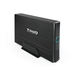 Caja externa tooq tqe - 3520b para hdd 3.5 pulgadas sata - ide usb 2.0 negro
