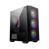 Caja ordenador gaming msi mag forge m100a m - atx 4 x 120mm 1 x usb 3.2 2 x usb 2.0 rgb
