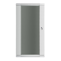 Armario rack lanberg 19 pulgadas 27u 600x450 cabinet wall - mount (flat pack) gris v2