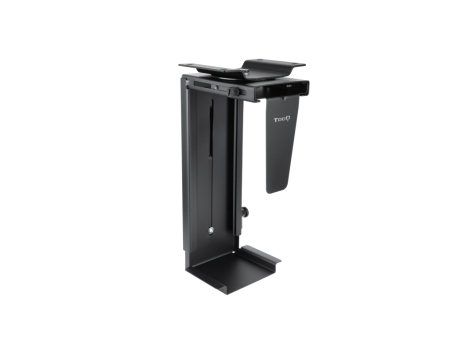 Soporte para cpu tooq escritorio - pared negro