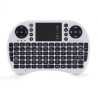 Mini teclado inalambrico wireless 2.4ghz phoenix touchpad multimedia  smart tv - tvbox - android tv - color blanco y neg