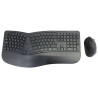 Kit teclado + mouse raton conceptronic orazio02 wireless inalambrico ergonomico