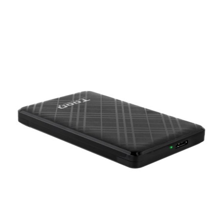Carcasa disco duro tooq tqe - 2500b 2.5 pulgadas usb tipo b negra
