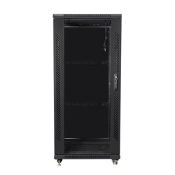 Armario lanberg rack 19 pulgadas 27u 600x600 negro
