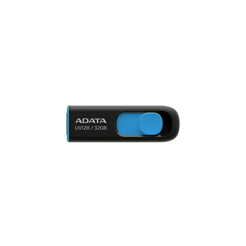 Memoria usb 3.2 adata uv128 32gb negro - azul