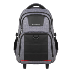 Mochila con ruedas trolley phoenix discovery g para portátil 17 pulgadas gris