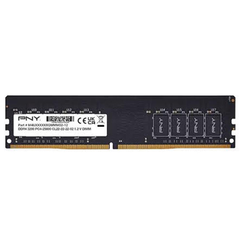 Memoria ram ddr4 8gb pny 3200mhz dimm perfomance bulk