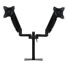Brazo phoenix articulado soporte doble monitor ajustable 27 pulgadas vesa 75 x 75 - 100 x 100
