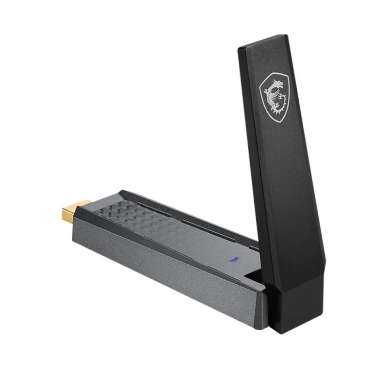 Adaptador wifi6 usb msi guax18 ax1800