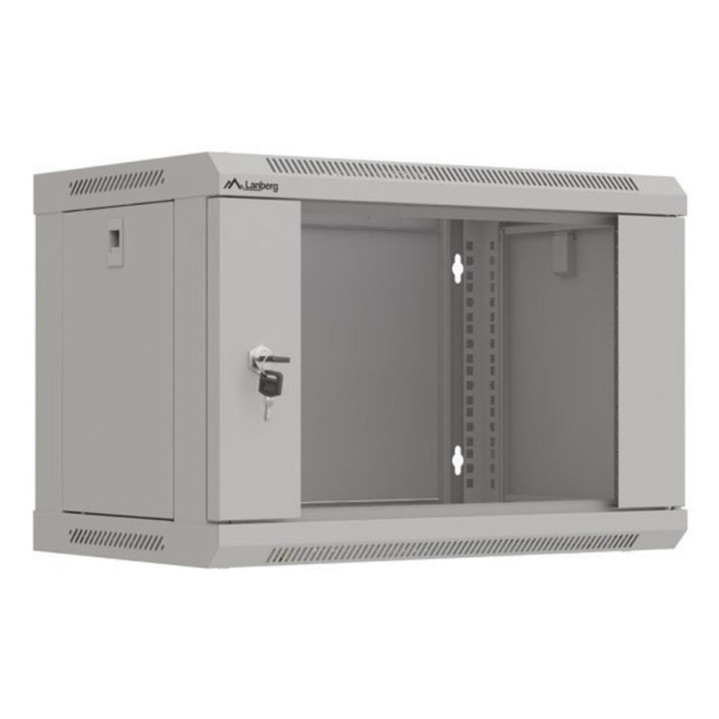 Armario lanberg 19 pulgadas 6u -  540x350 gris