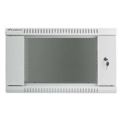 Armario lanberg 19 pulgadas 6u -  600x450 gris