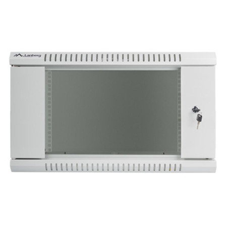 Armario lanberg 19 pulgadas 6u -  600x450 gris