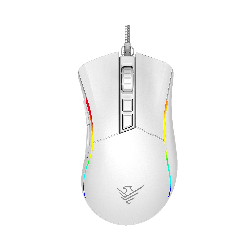 Ratón phoenix gaming void 12000 dpi de alto rendimiento blanco rgb usb configurable
