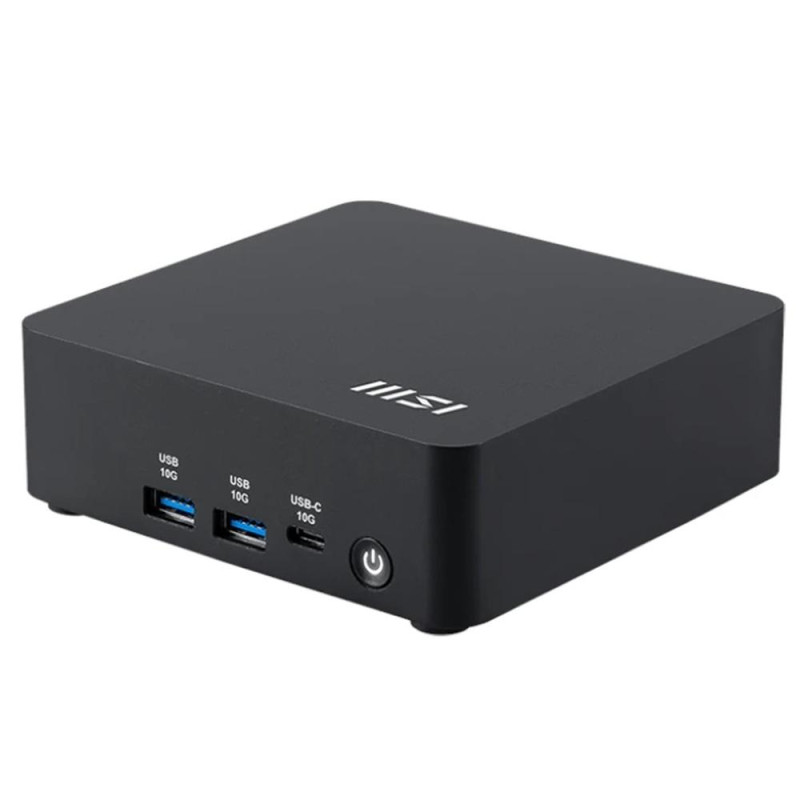 Barebone mini ordenador msi cubi nuc ai 1umg - 037bes u7 - 155h negro