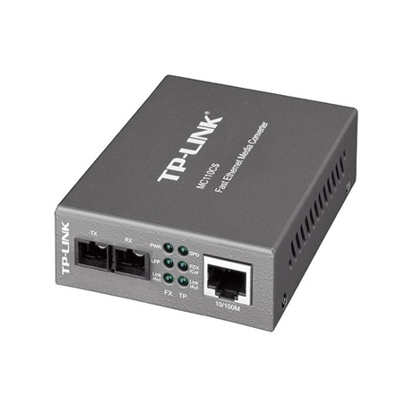 Conversor fibra tp - link mc110cs 10 - 100m