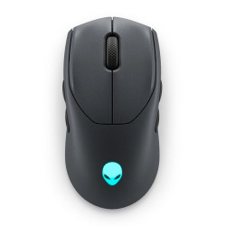 Raton inalambrico gaming dell alienware tri - mode aw720m gris