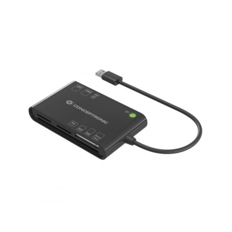 Card reader externo concentronic bian010b usb - c y usb - a sd - sdhc - sdxc - micro sd - mmc -ms - cf - xd