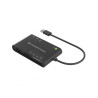 Card reader externo concentronic bian010b usb - c y usb - a sd - sdhc - sdxc - micro sd - mmc -ms - cf - xd