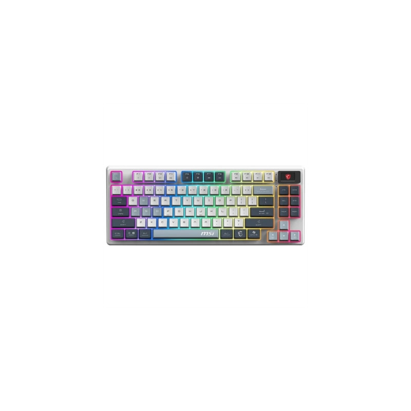 Teclado gaming msi forge gk600 gris