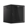 Armario rack phoenix 12u 600x600x640 auto - ensamblado 19'' hasta 60 kg negro