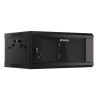 Armario rack phoenix 4u 600x450x279 auto - ensamblado 19'' hasta 60 kg negro