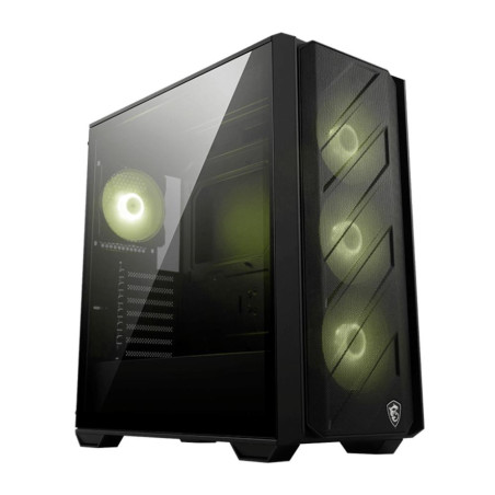 Caja ordenador gaming msi mag forge 330r airflow atx cristal templado negra