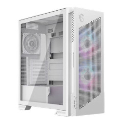 Caja ordenador gaming msi mpg velox 300r airflow pz atx argb blanca
