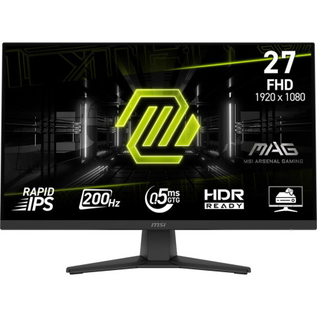 Monitor gaming msi mag 272f 27 pulgadas fhd 200hz
