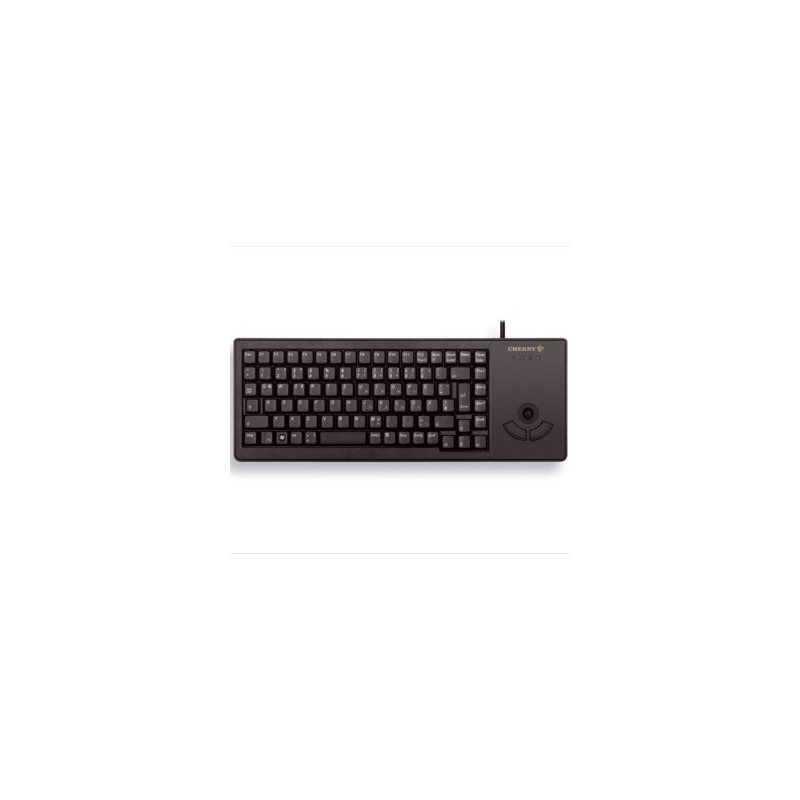 Teclado cherry g84 - 5400 usb track ball negro portugues