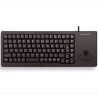 Teclado cherry g84 - 5400 usb track ball negro portugues