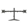 Soporte mesa monitor doble fonestar vesa hasta 32 pulgadas 100x100 max 18kg